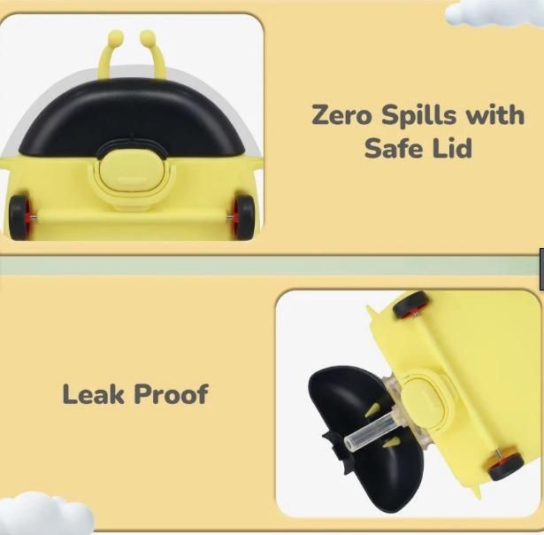 Beetle Baby Straw Sipper Water Bottle