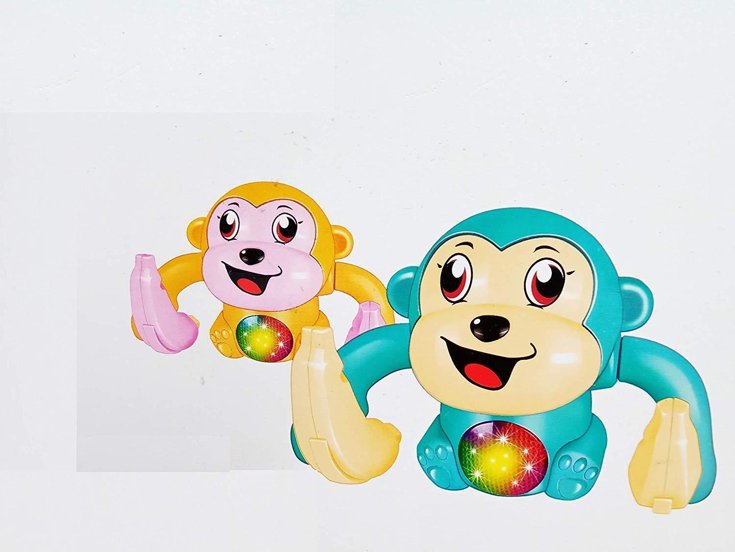 Dancing and Spinning Rolling Monkey Doll