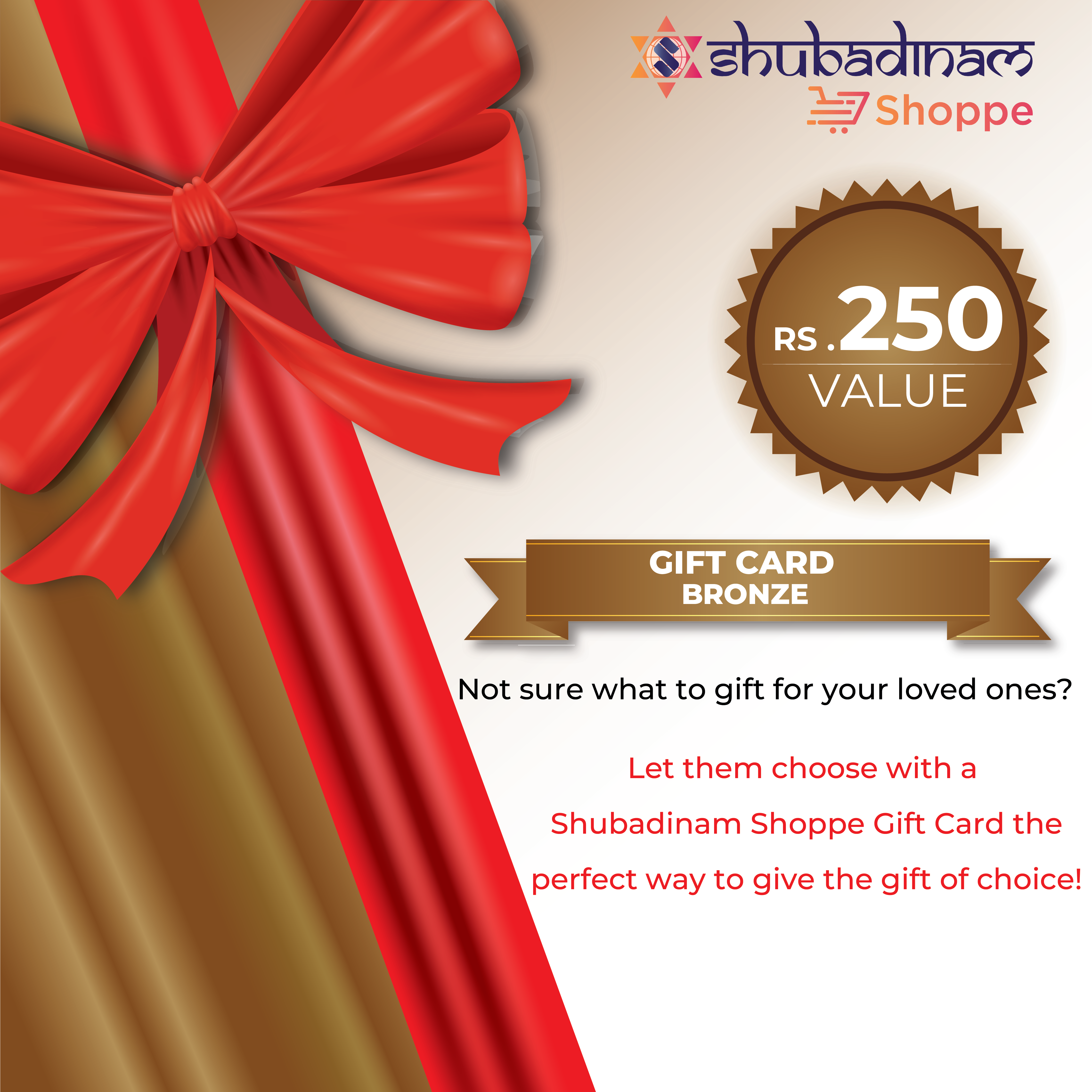 Bronze Gift Card