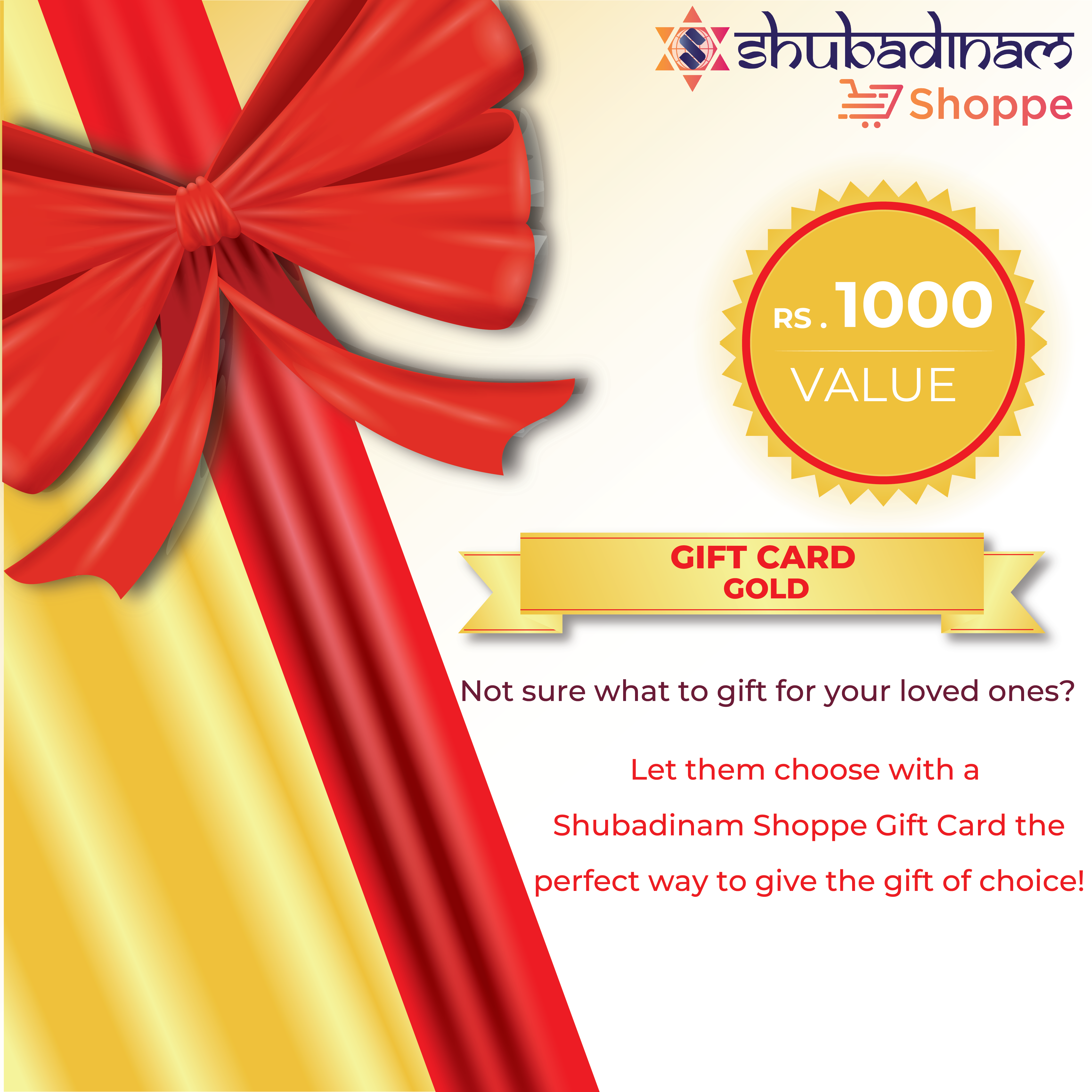 Gold Gift Card