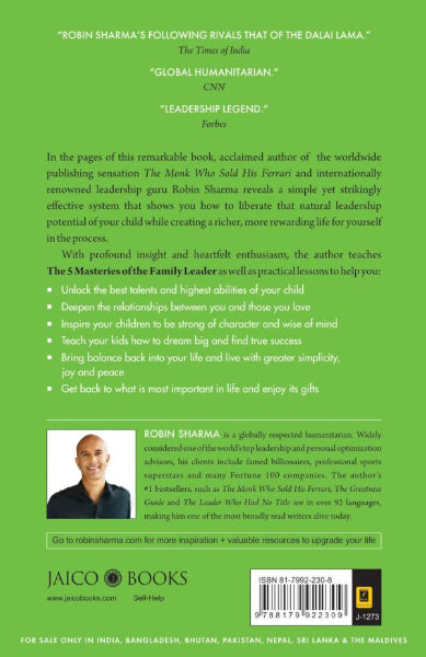 Family Wisdom From The Monk Who Sold His Ferrari by Robin Sharma