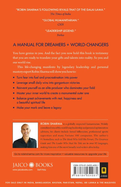 The Mastery Manual A life-changing guide for personal and professional greatness by Robin Sharma