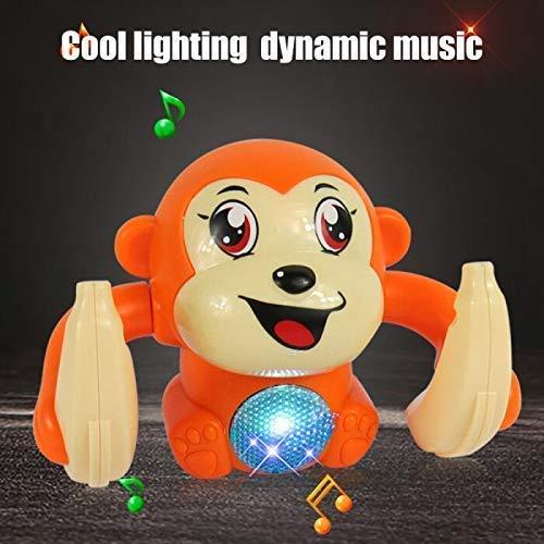 Dancing and Spinning Rolling Monkey Doll