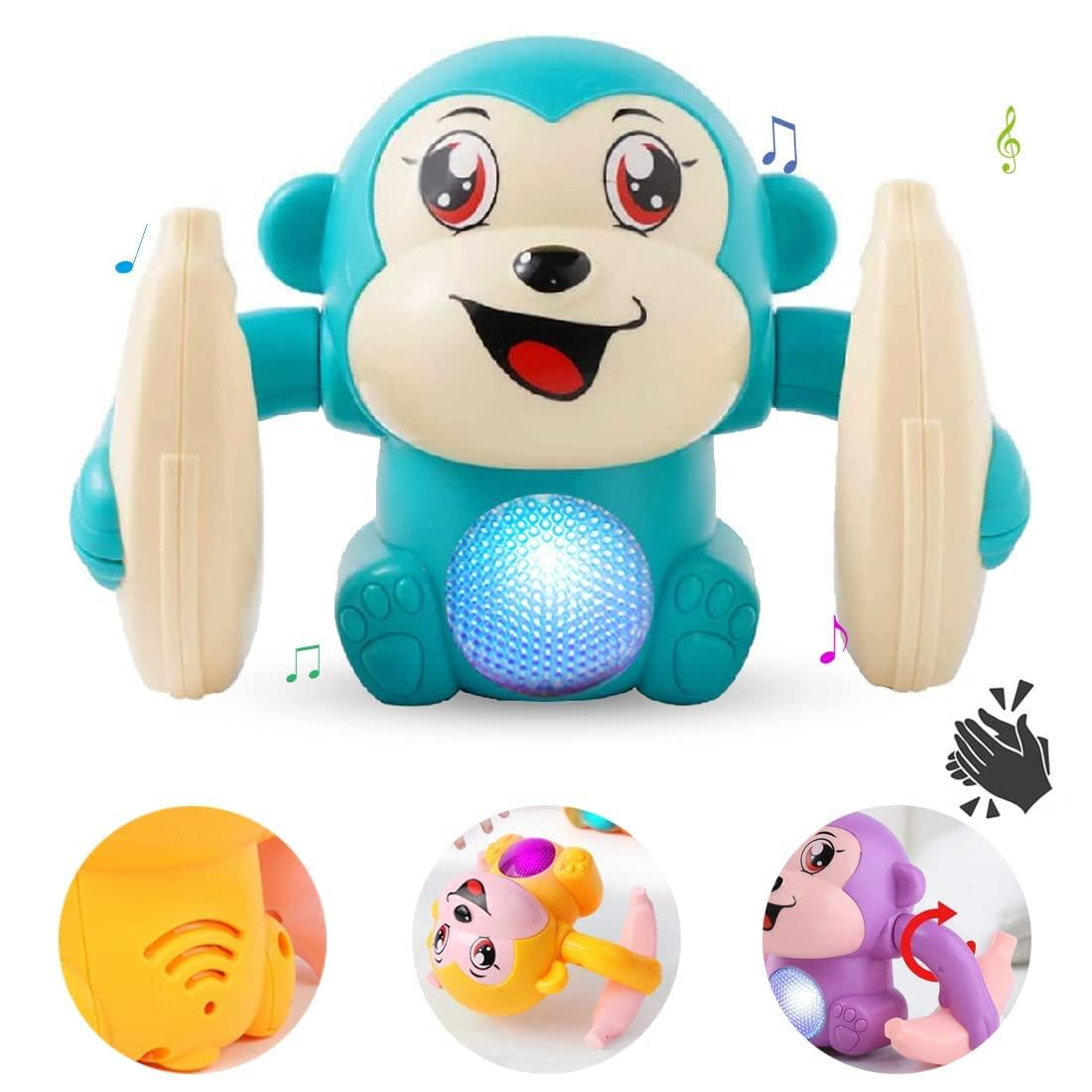 Dancing and Spinning Rolling Monkey Doll
