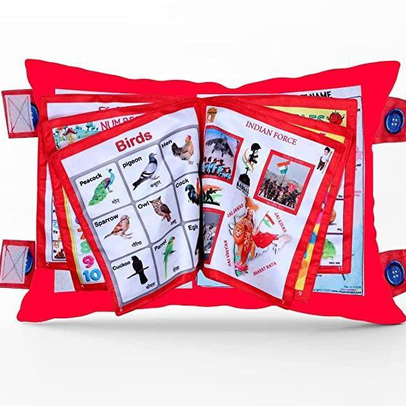 Baby Learning Cushion Pillow Book