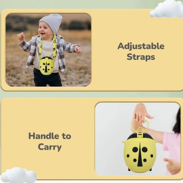 Beetle Baby Straw Sipper Water Bottle