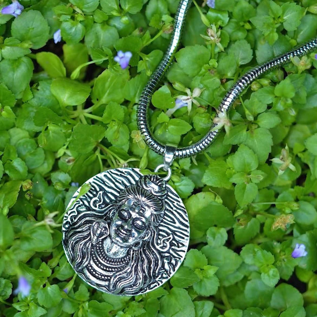 Lord Shiva Pendant with Snake Chain
