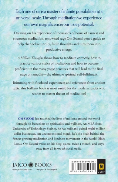 A Million Thoughts - Learn all about meditation from the himalayan mystic by Om Swami